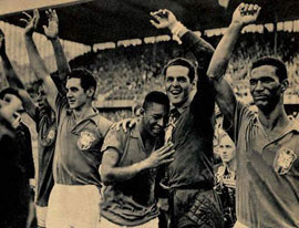 1958 – O Ano em que o Mundo Descobriu o Brasil – Episódio: Lição De Futebol. Os Craques Se Encontram: Brasil X França – Temp.01 Ep04