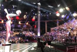 Transmissão da 13ª edição do Premios Platino XCaret